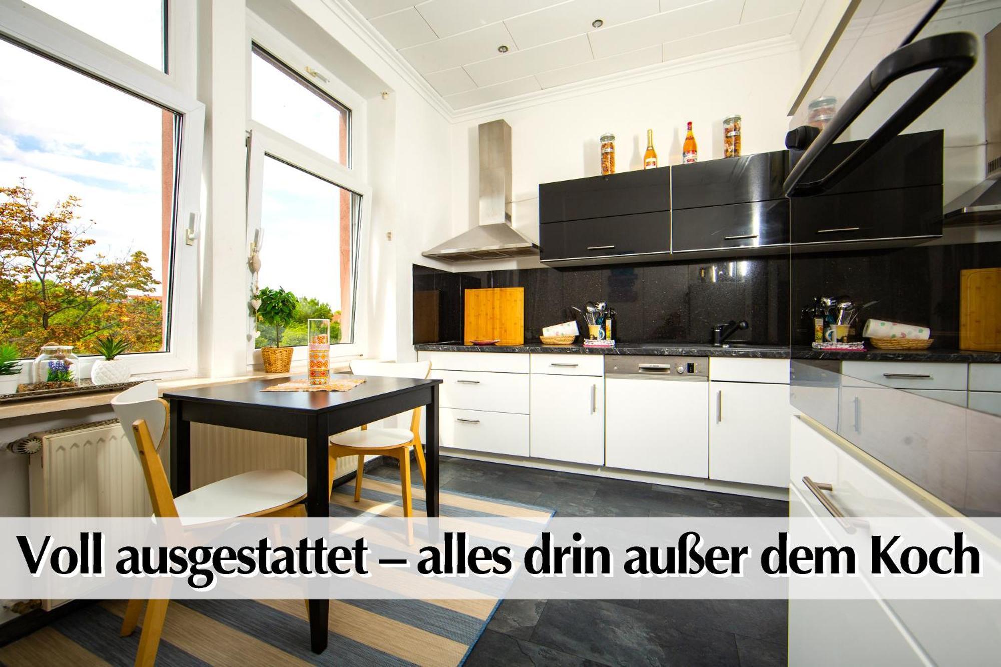 80M2 3R Wohnung Mit Privatem Parkplatz, Kingsize Betten, Smart-Tv, Etc Ерфурт Екстер'єр фото
