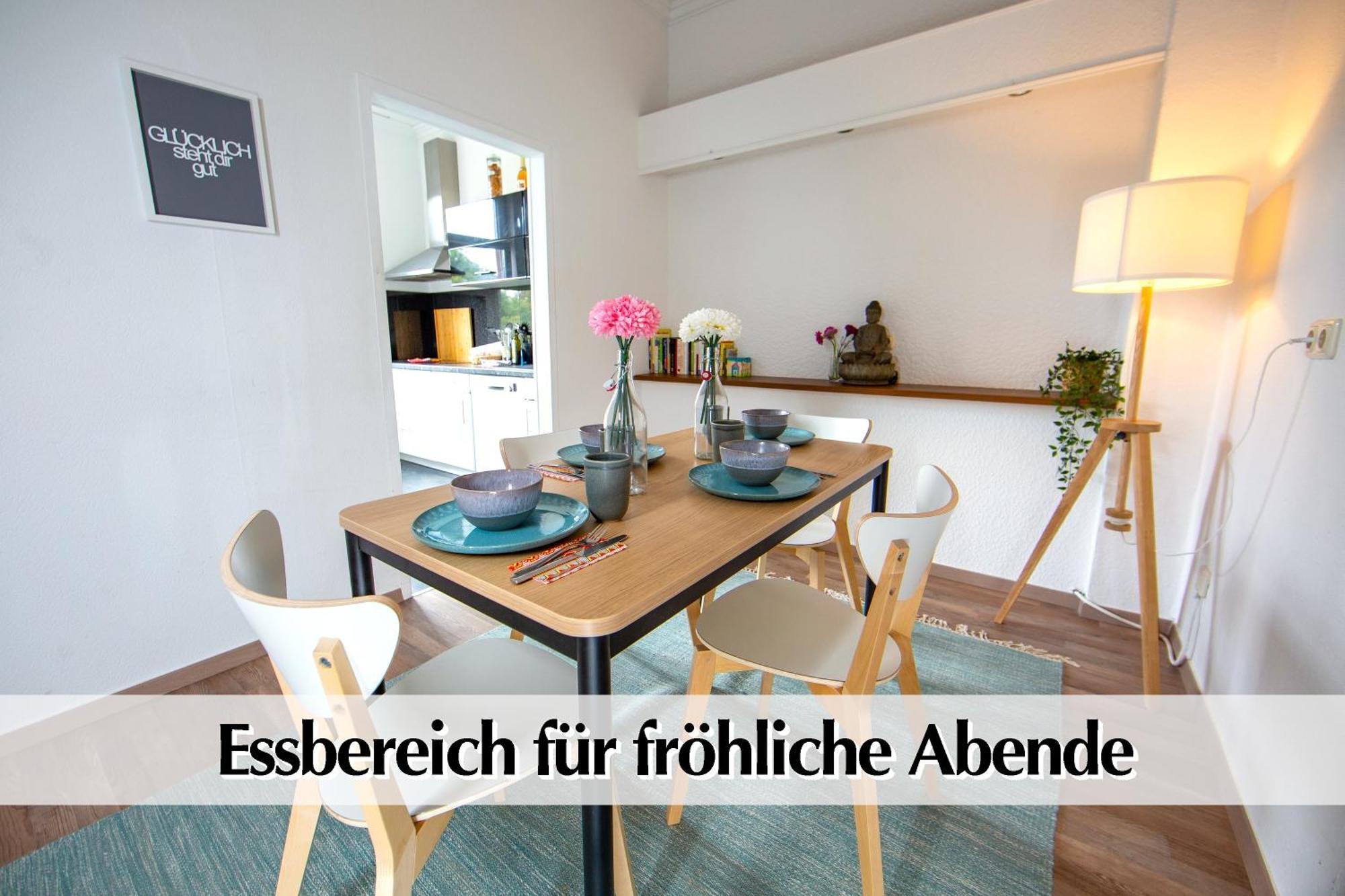 80M2 3R Wohnung Mit Privatem Parkplatz, Kingsize Betten, Smart-Tv, Etc Ерфурт Екстер'єр фото